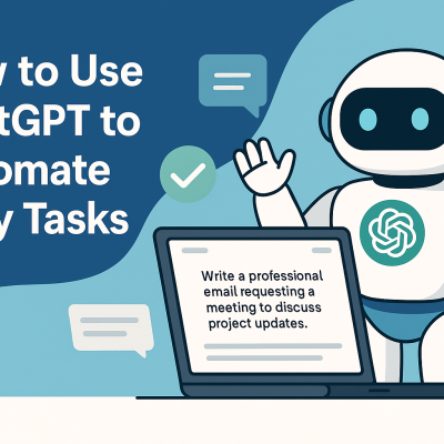 How to Use ChatGPT to Automate Daily Tasks: A Beginner’s Guide